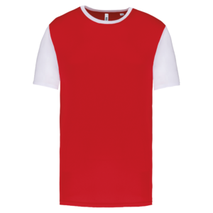 Maillot multisport manches courtes bicolore enfant