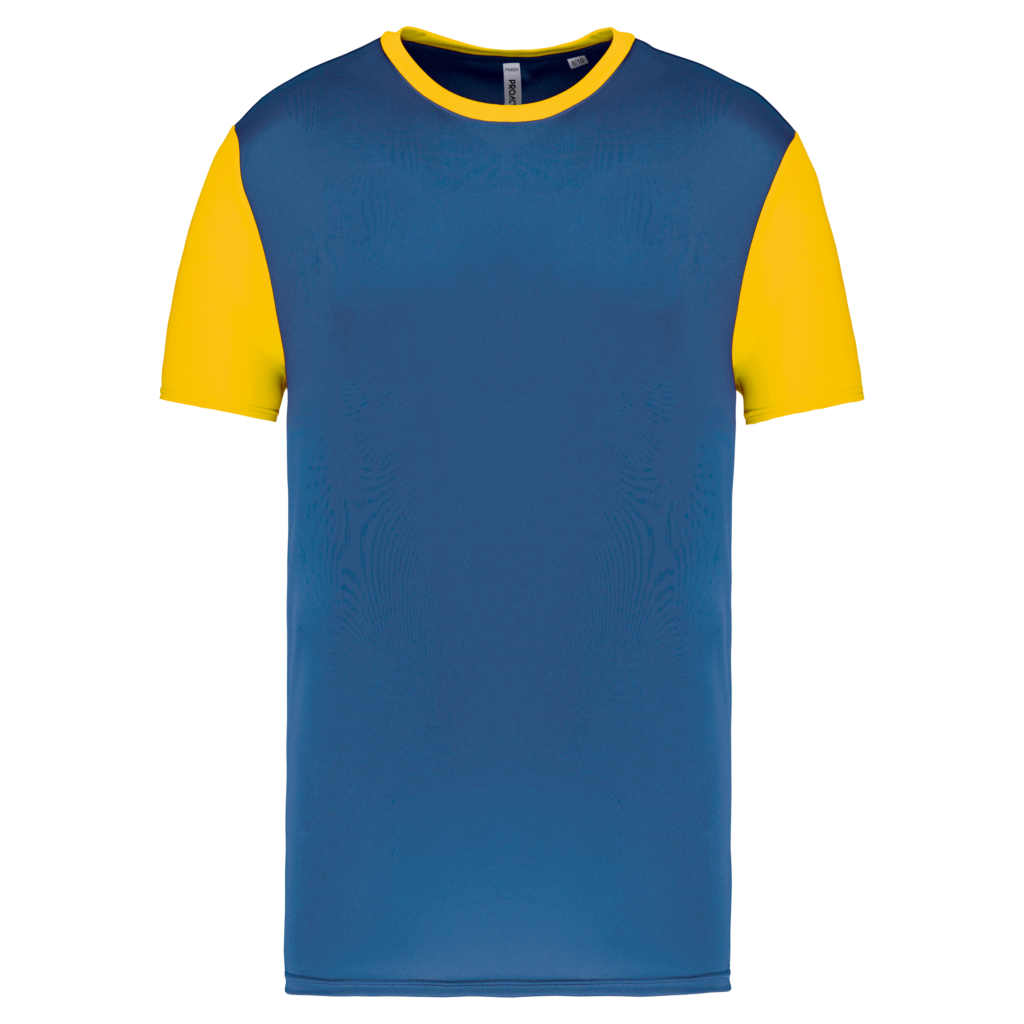Maillot multisport manches courtes bicolore enfant