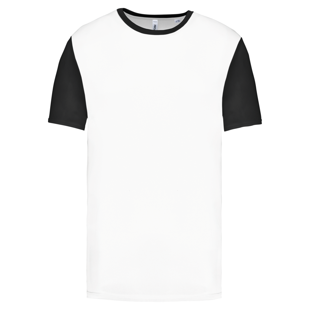 Maillot multisport manches courtes bicolore enfant