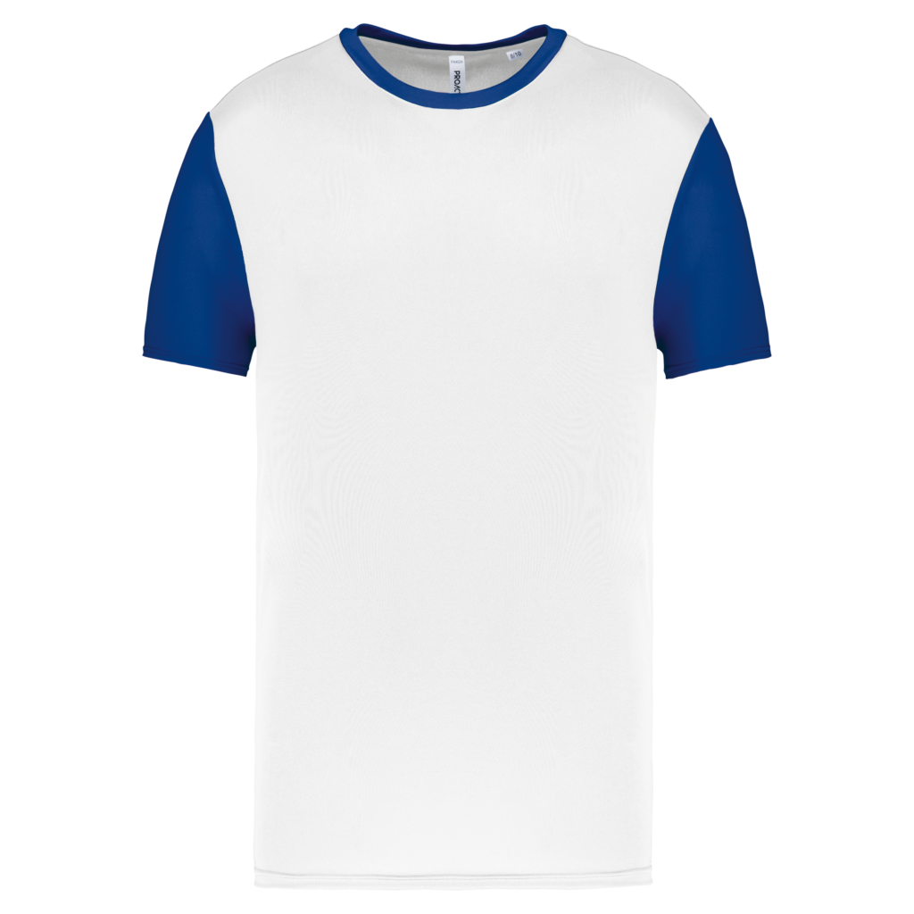 Maillot multisport manches courtes bicolore enfant