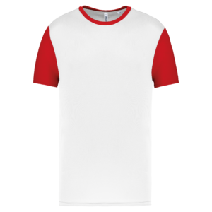 Maillot multisport manches courtes bicolore enfant