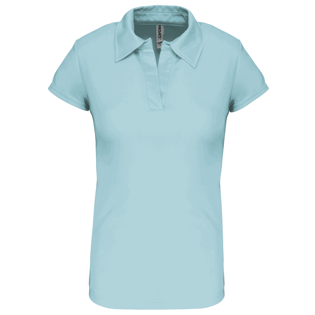 Polo sport manches courtes femme