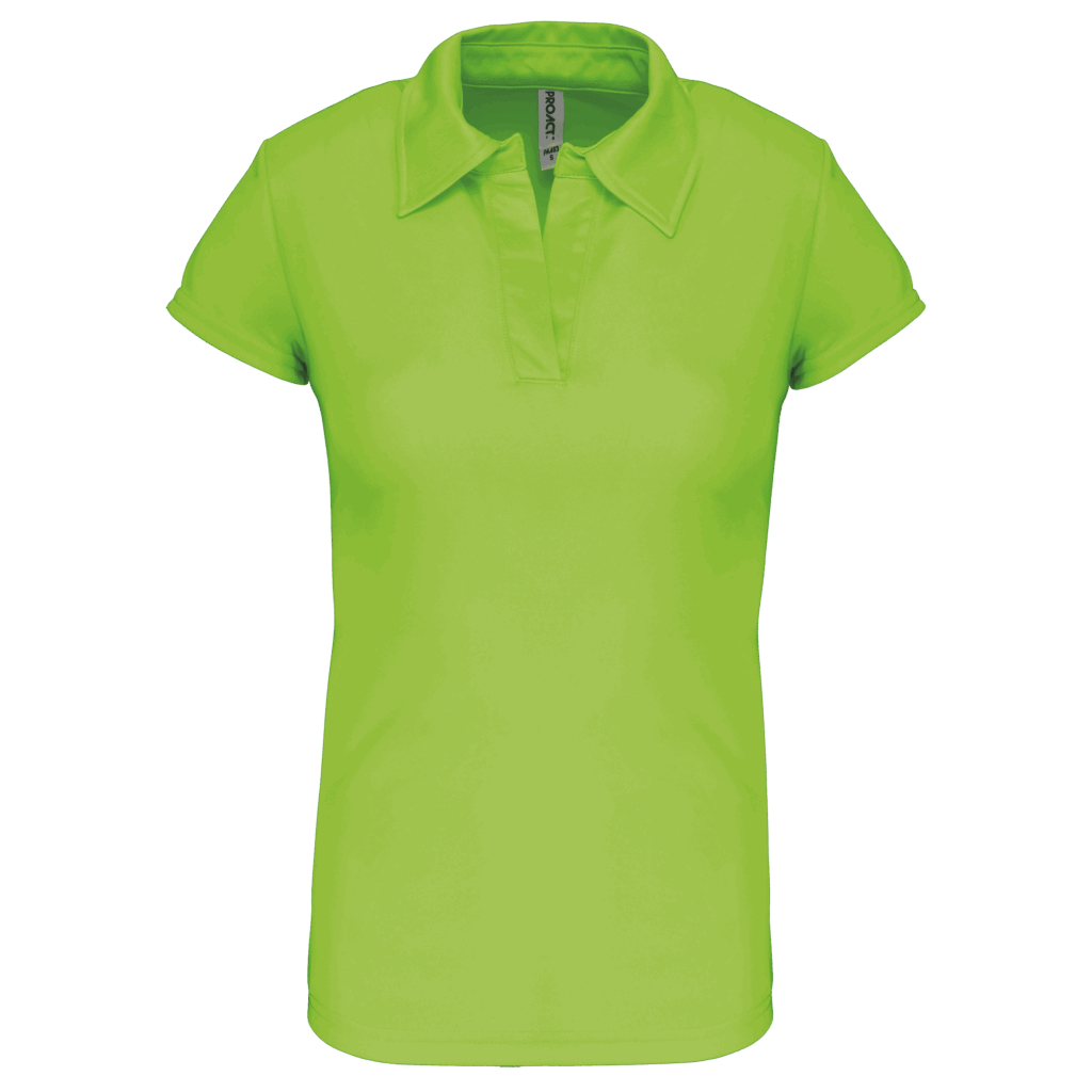Polo sport manches courtes femme