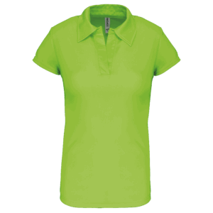 Polo sport manches courtes femme