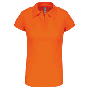 Polo sport manches courtes femme