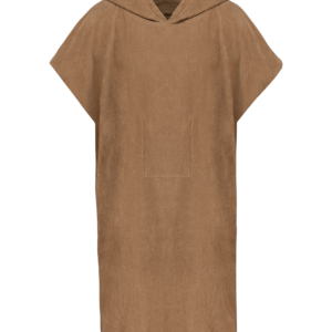 Poncho éponge à capuche unisexe