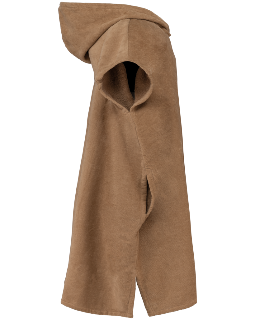 Poncho éponge à capuche enfant