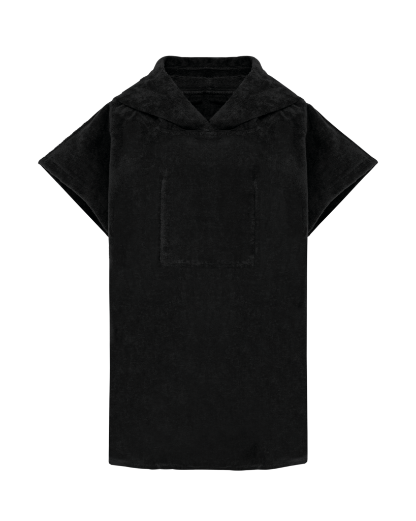Poncho éponge à capuche enfant