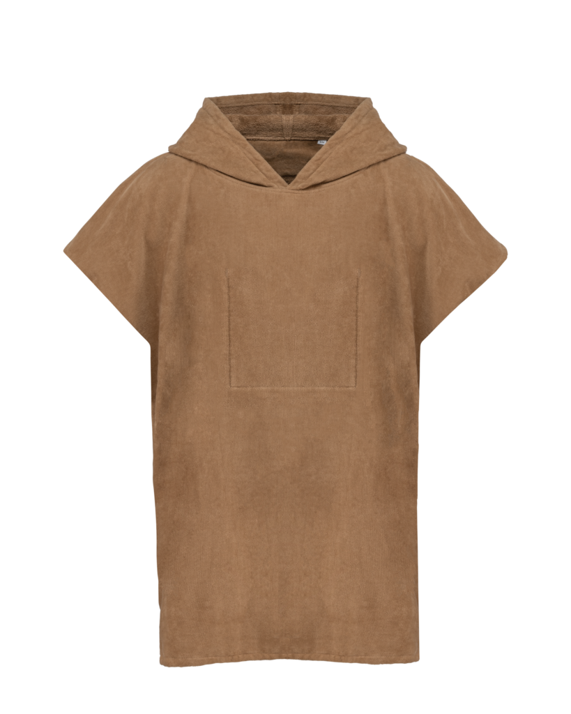 Poncho éponge à capuche enfant