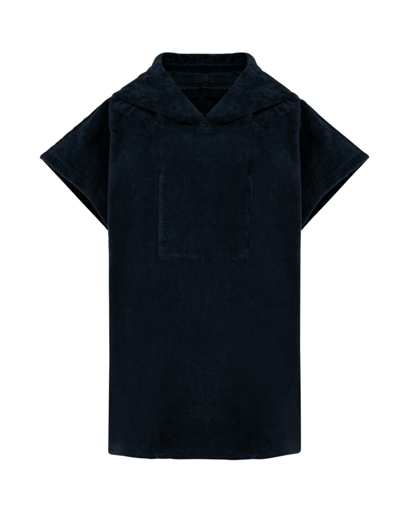 Poncho éponge à capuche enfant