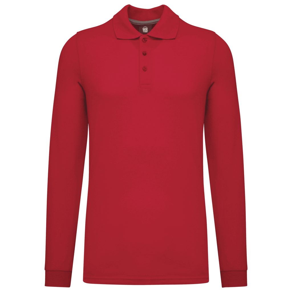 Polo manches longues homme