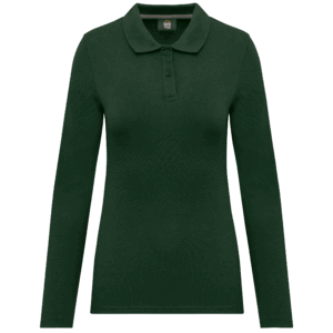 Polo manches longues femme