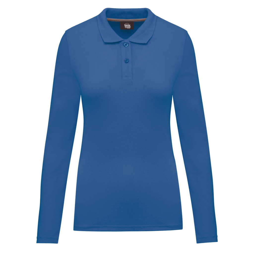 Polo manches longues femme