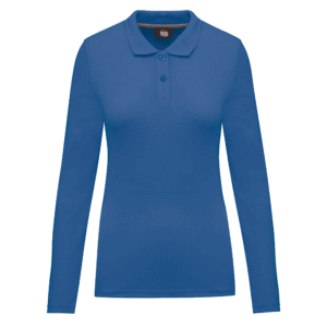 Polo manches longues femme