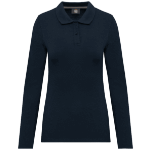 Polo manches longues femme