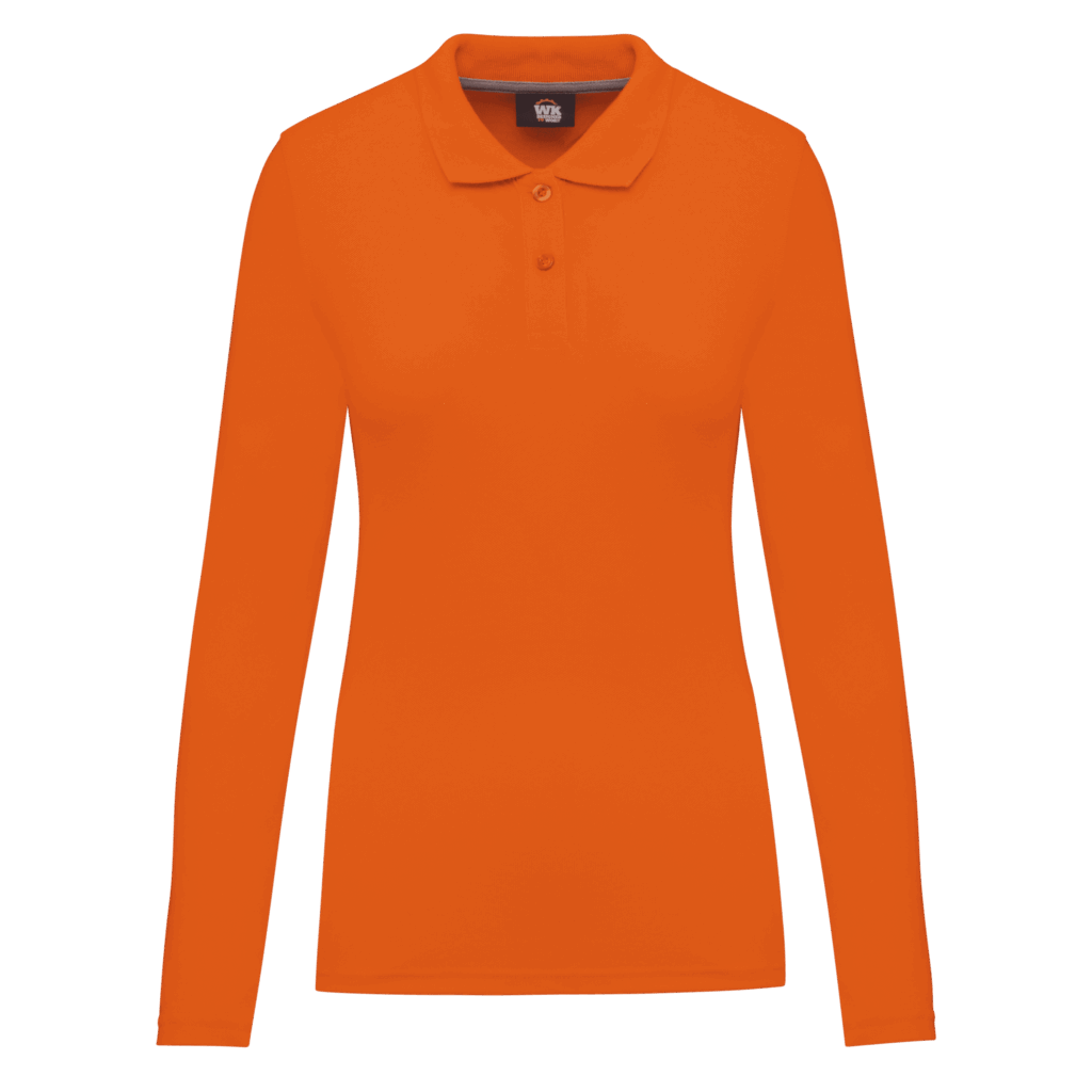Polo manches longues femme