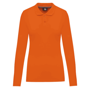 Polo manches longues femme