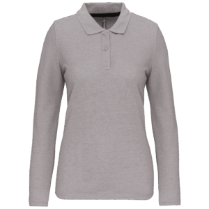 Polo manches longues femme