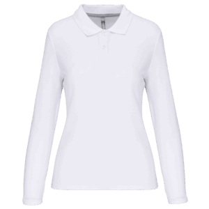 Polo manches longues femme