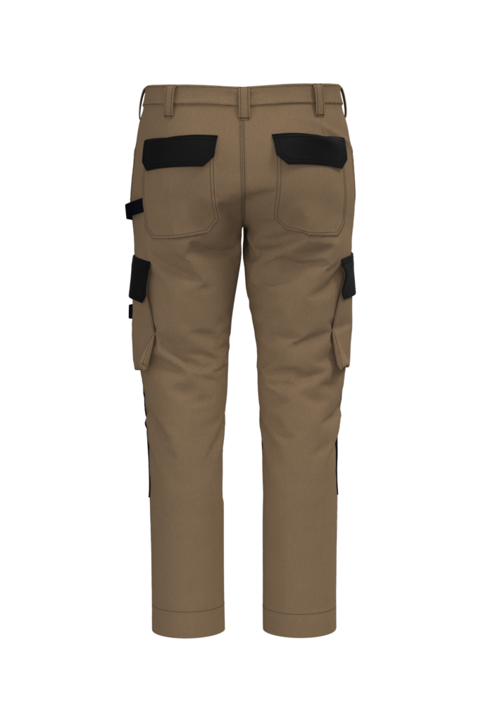 Pantalon de travail bicolore homme