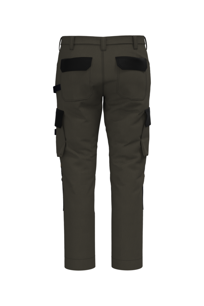 Pantalon de travail bicolore homme