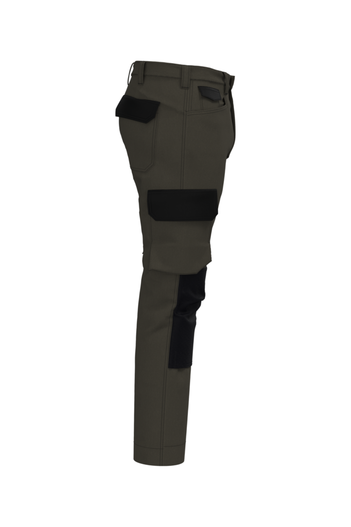 Pantalon de travail bicolore homme