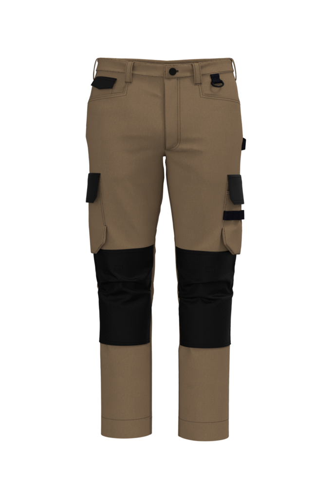 Pantalon de travail bicolore homme