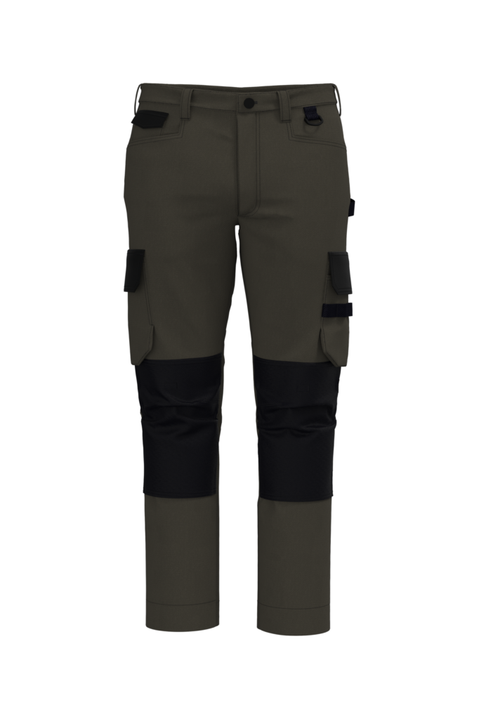 Pantalon de travail bicolore homme