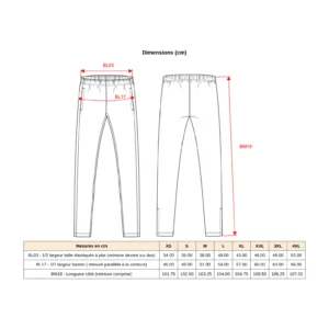 Pantalon d'entrainement polyester - Adulte