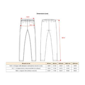 Pantalon d'entrainement polyester - Enfant