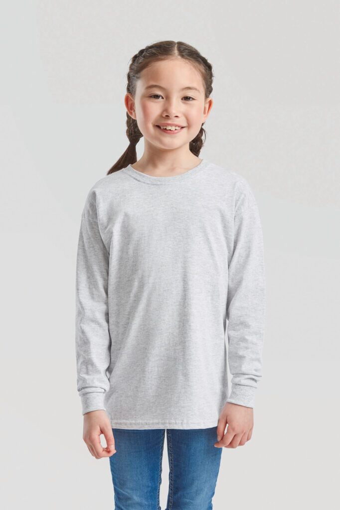 T-shirt enfant manches longues Valueweight