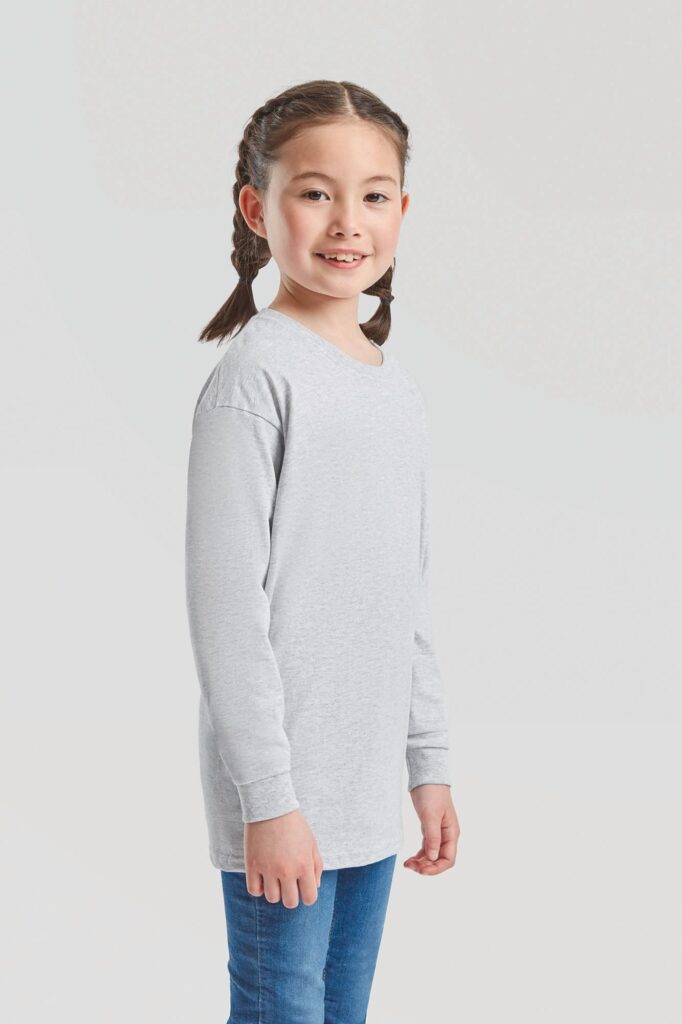 T-shirt enfant manches longues Valueweight