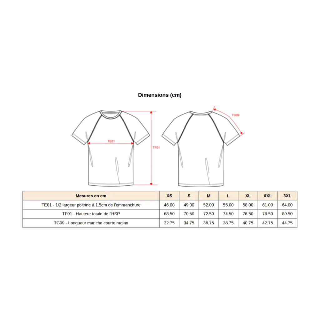 T-Shirt sport polyester logo soc - Adulte