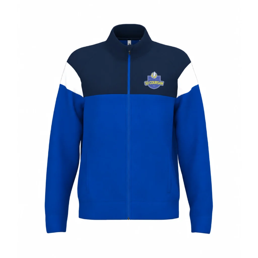 Veste d'entrainement polyester zippée - Enfant