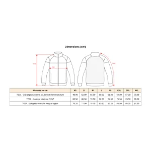 Veste d'entrainement polyester zippée - Adulte