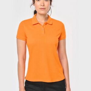 Polo manches courtes femme
