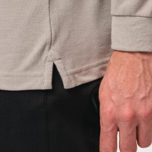 Polo manches longues homme