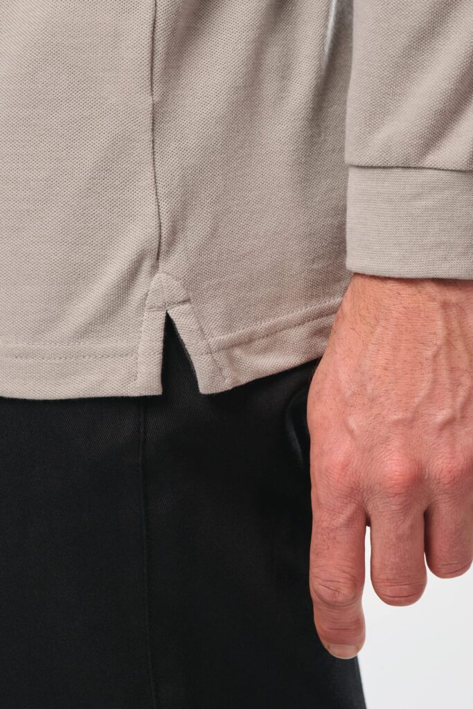 Polo manches longues homme