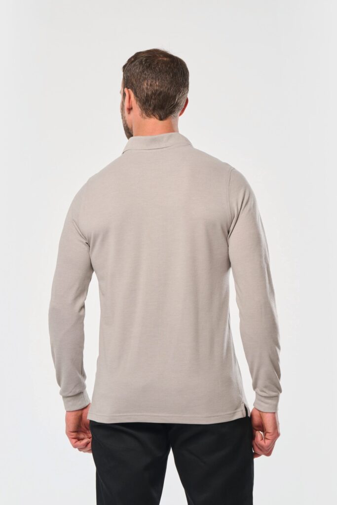 Polo manches longues homme