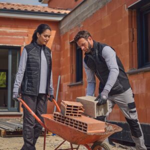 Pantalon de travail bicolore homme