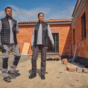 Pantalon de travail bicolore homme