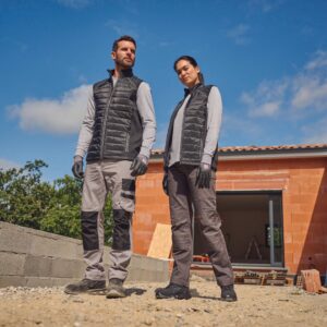 Pantalon de travail bicolore homme