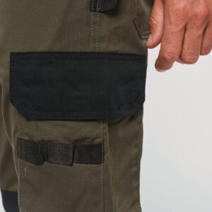 Pantalon de travail bicolore homme