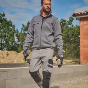 Pantalon de travail bicolore homme