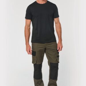 Pantalon de travail bicolore homme