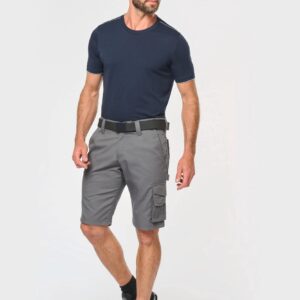 Bermuda de travail multipoches homme