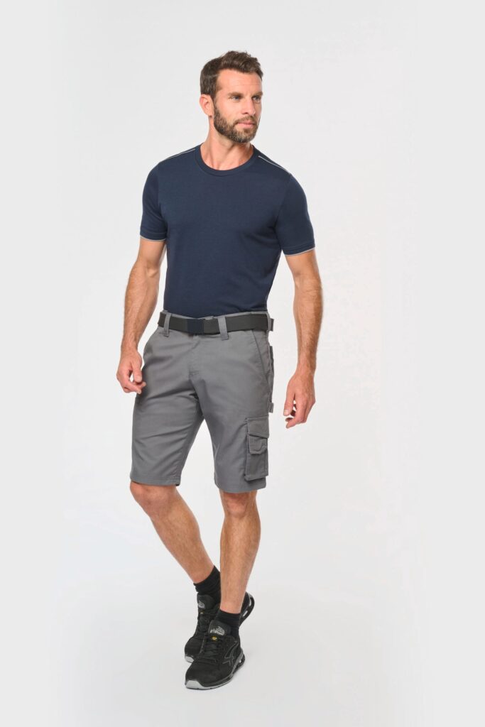 Bermuda de travail multipoches homme
