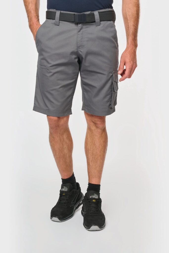 Bermuda de travail multipoches homme