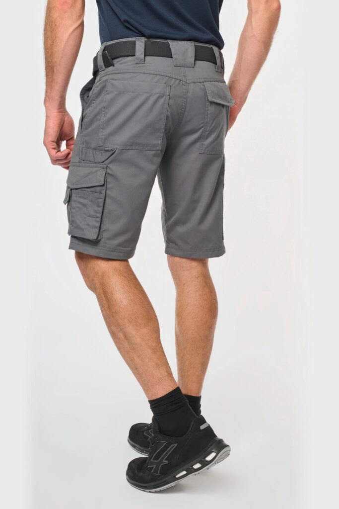 Bermuda de travail multipoches homme