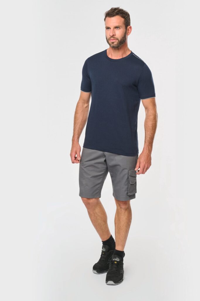Bermuda de travail multipoches homme